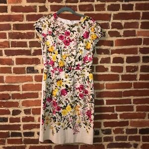 Adrianna Papell Floral Print Dress